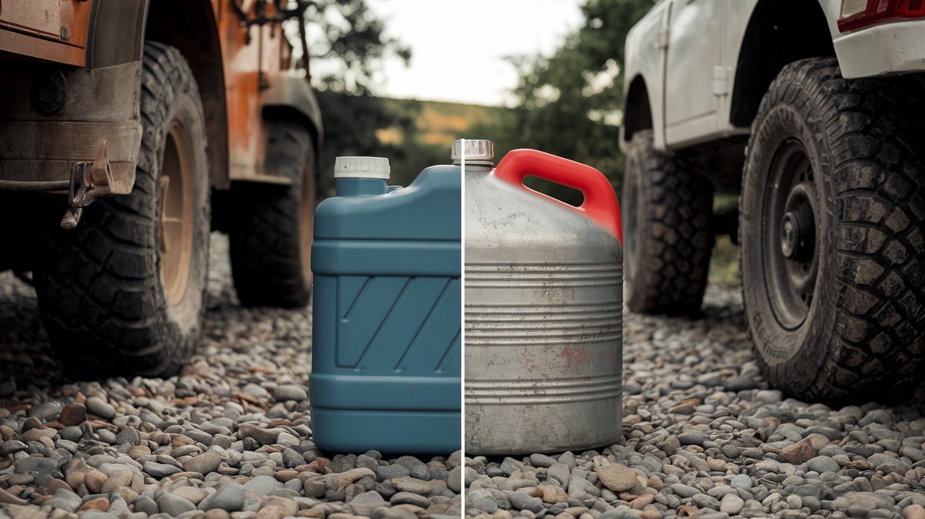 Plastic Vs Metal Jerry Can