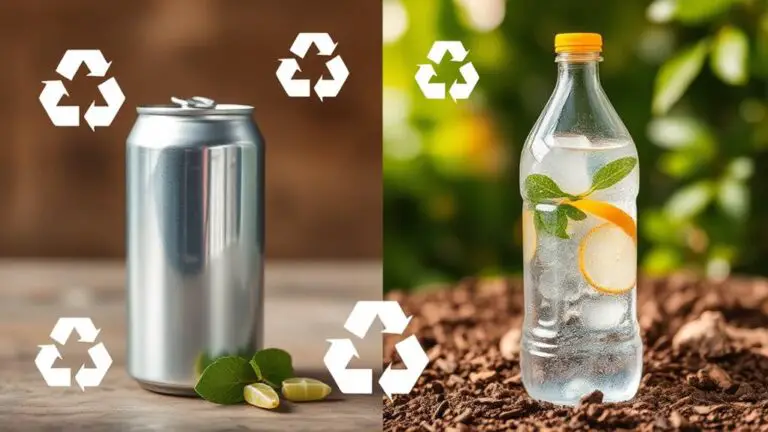 can versus plastic bottle