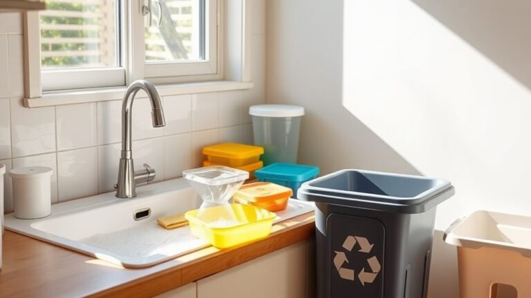 clean plastic containers properly