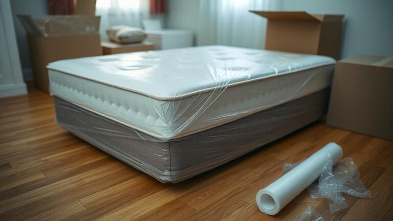 mattress storage plastic wrap