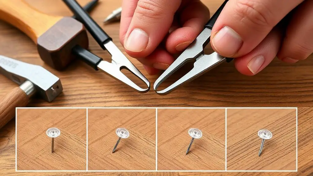 plastic nail removal guide