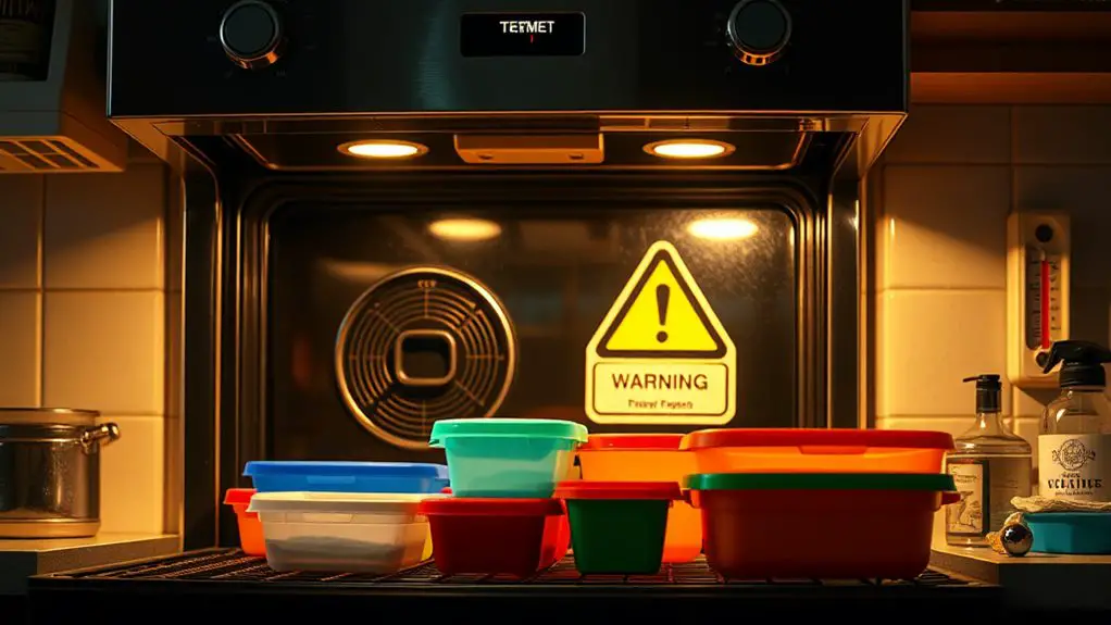 plastic oven safety guide