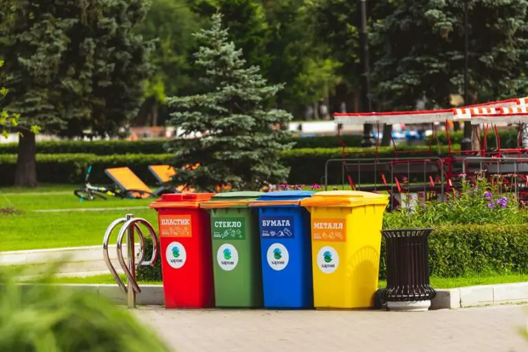 recycling broken plastic chairs