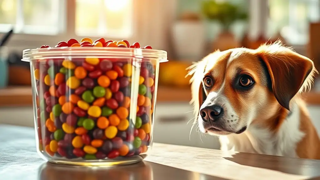 storing dog food safely