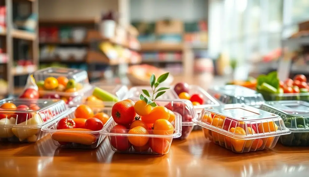 clamshell packaging in retail