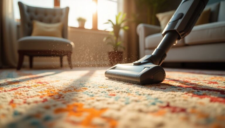 vacuuming polypropylene rugs effectively