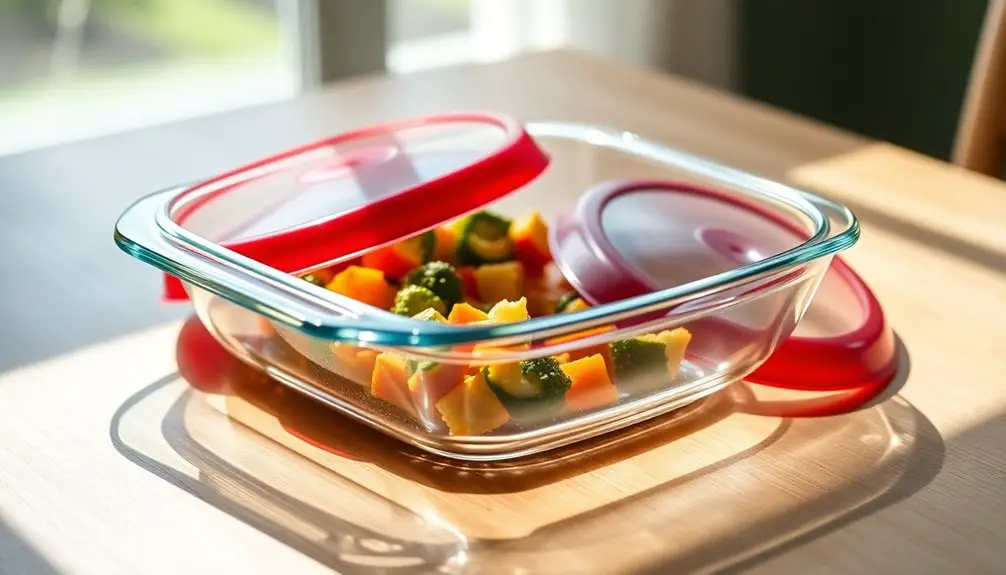 plastic lids for pyrex