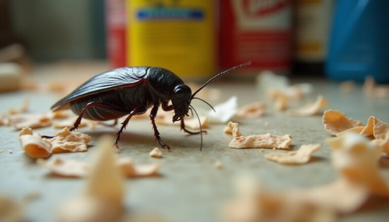 roaches and plastic vulnerability